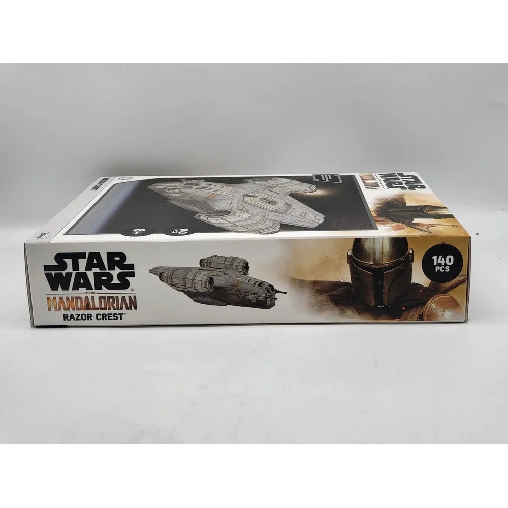 Star‎ Wars The Mandalorian Razor Crest 4D Paper Model Kit 140 Pieces Ages 8